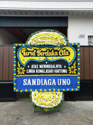 Papan Bunga Duka di Kepung