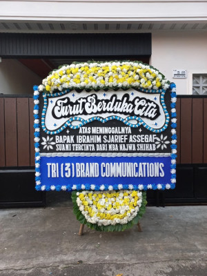 Papan Bunga Duka di Kepung